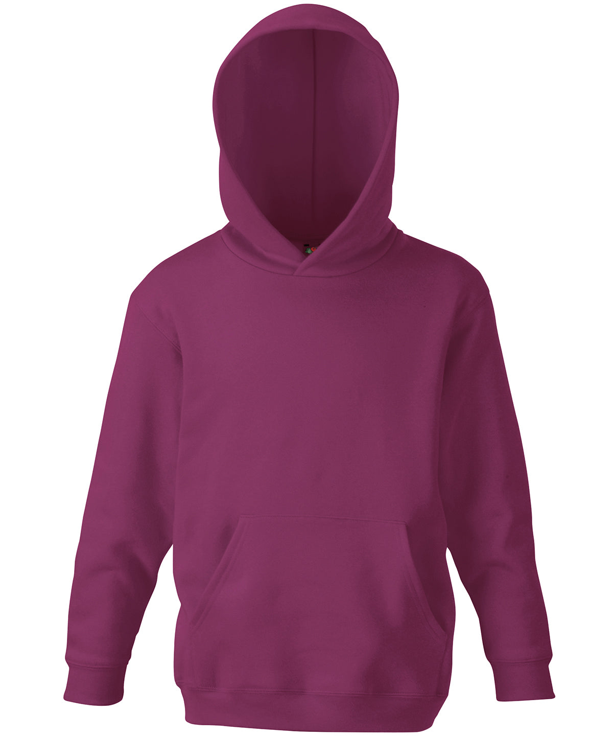 Hettupeysa Fruit of the Loom SS273 – Vínrauður – 14/15 Years