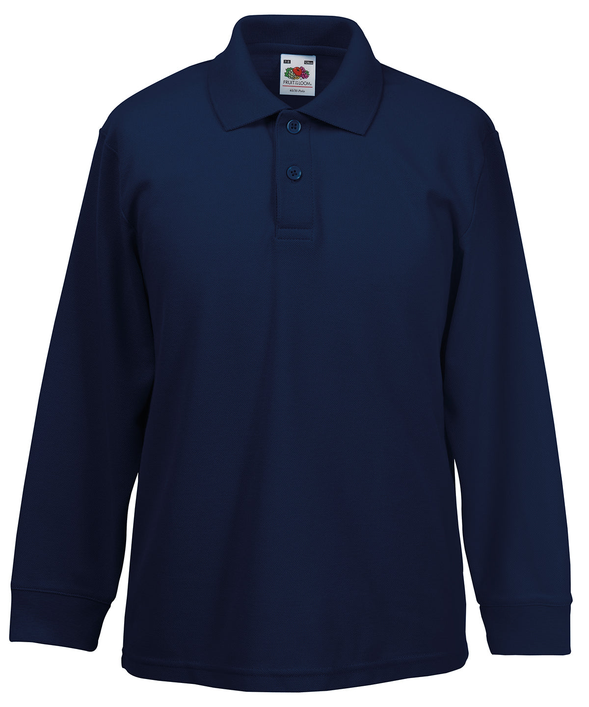 Pólóbolur Fruit of the Loom SS320 – Deep Navy – 14/15 Years