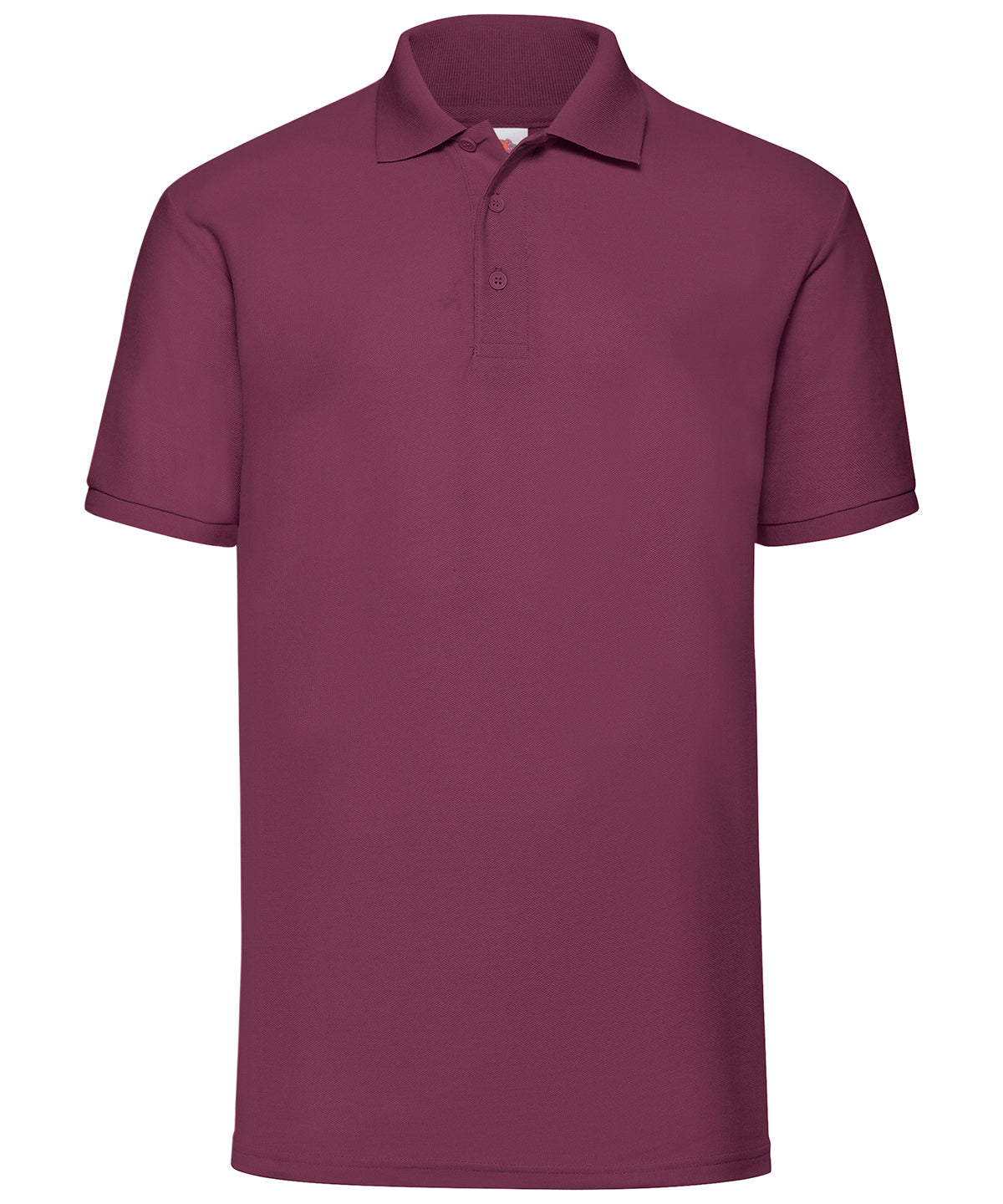 Pólóbolur Fruit of the Loom SS402 – Vínrauður – 3XL