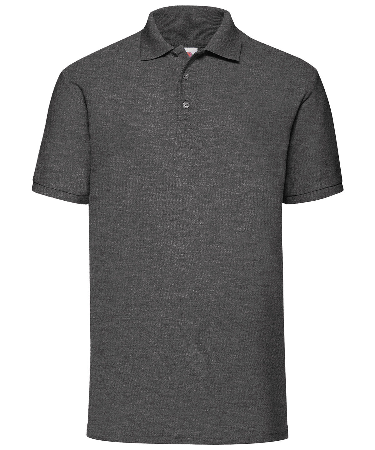 Pólóbolur Fruit of the Loom SS402 – Dark Heather Grey – 3XL