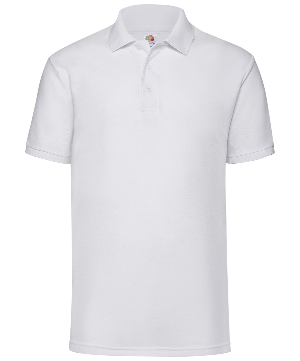 Pólóbolur Fruit of the Loom SS402 – White* – 5XL