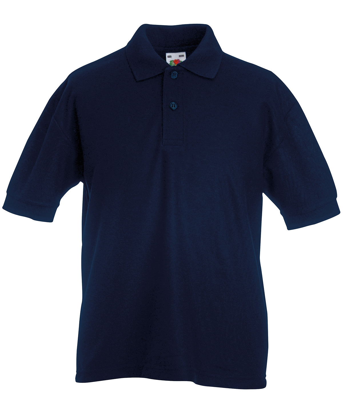Pólóbolur Fruit of the Loom SS417 – Deep Navy – 14/15 Years