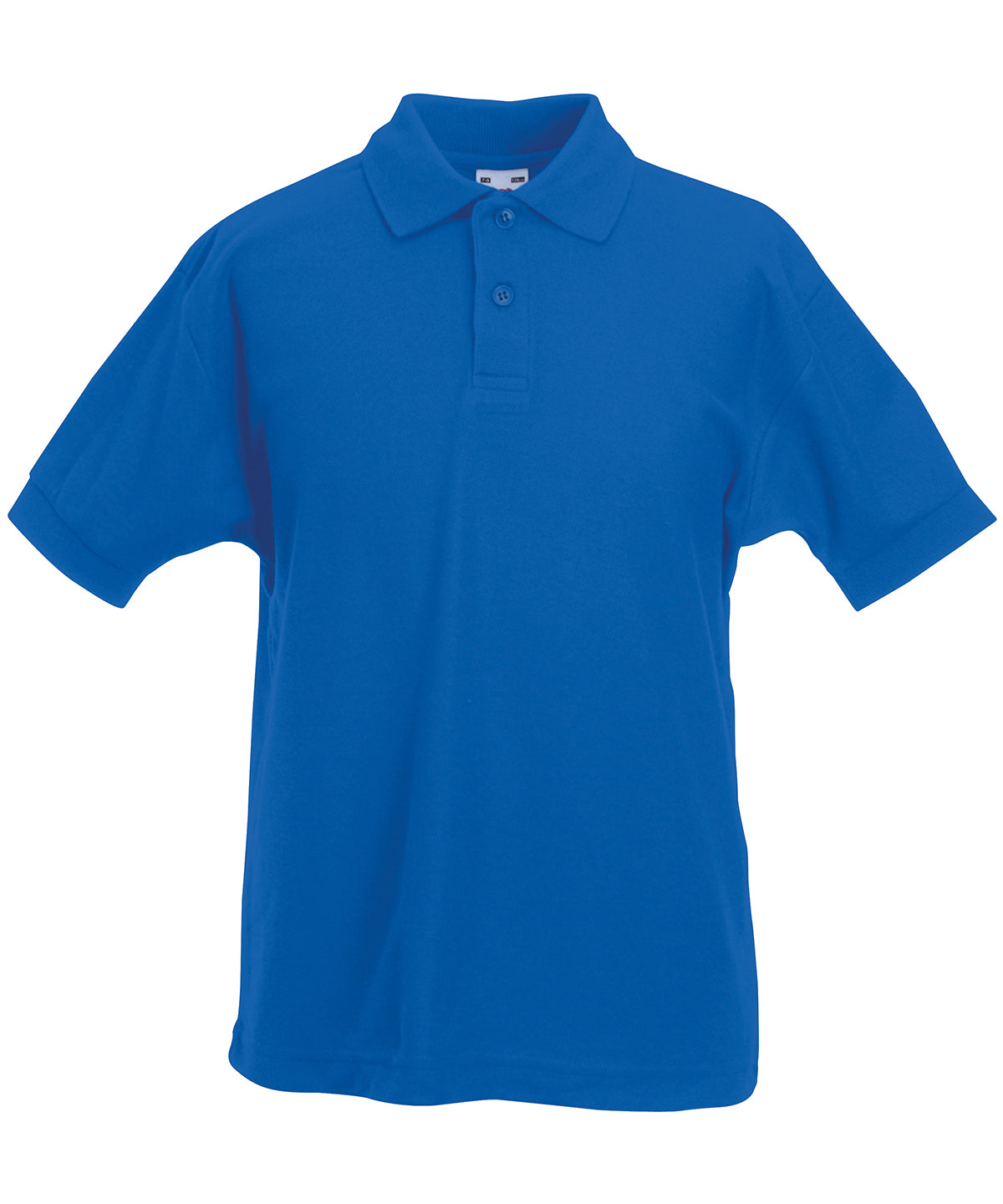 Pólóbolur Fruit of the Loom SS417 – Royal Blue – 14/15 Years