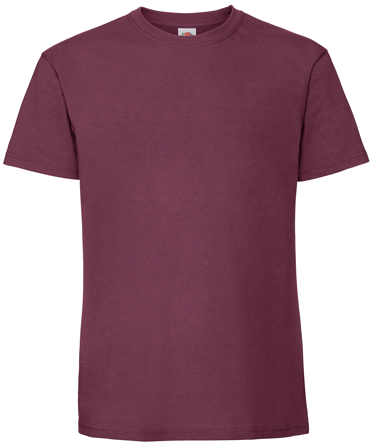 Stuttermabolur Fruit of the Loom SS422 – Vínrauður – 3XL
