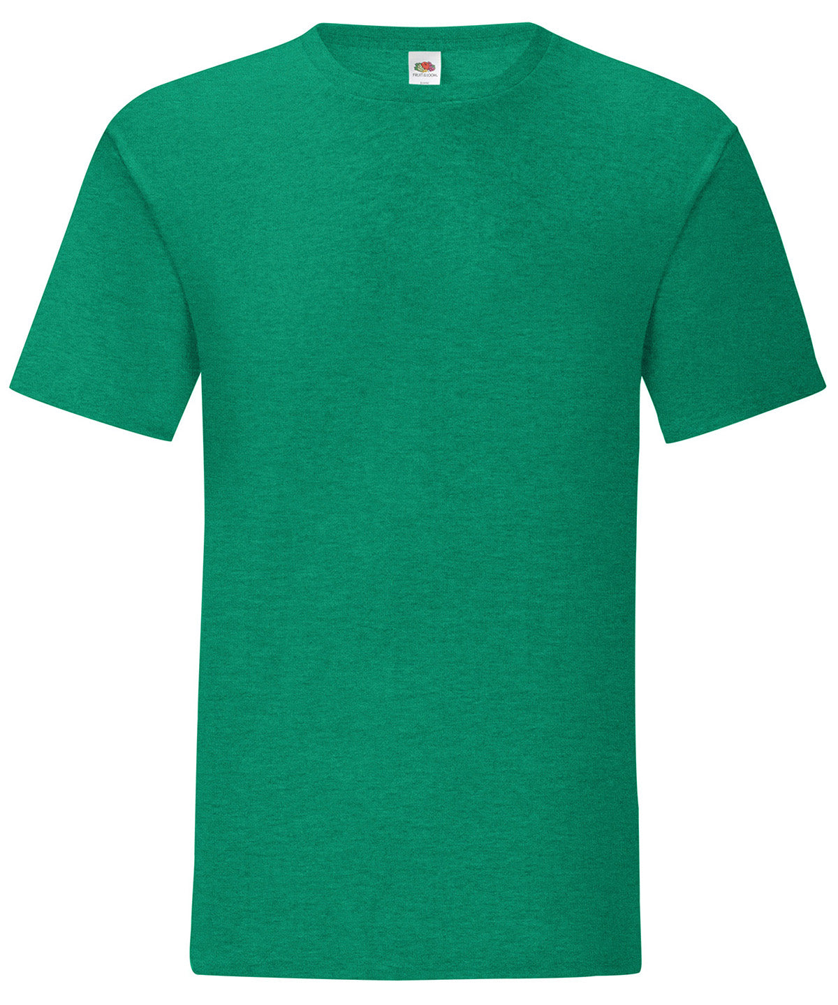 Stuttermabolur Fruit of the Loom SS430 – Heather Green – 3XL