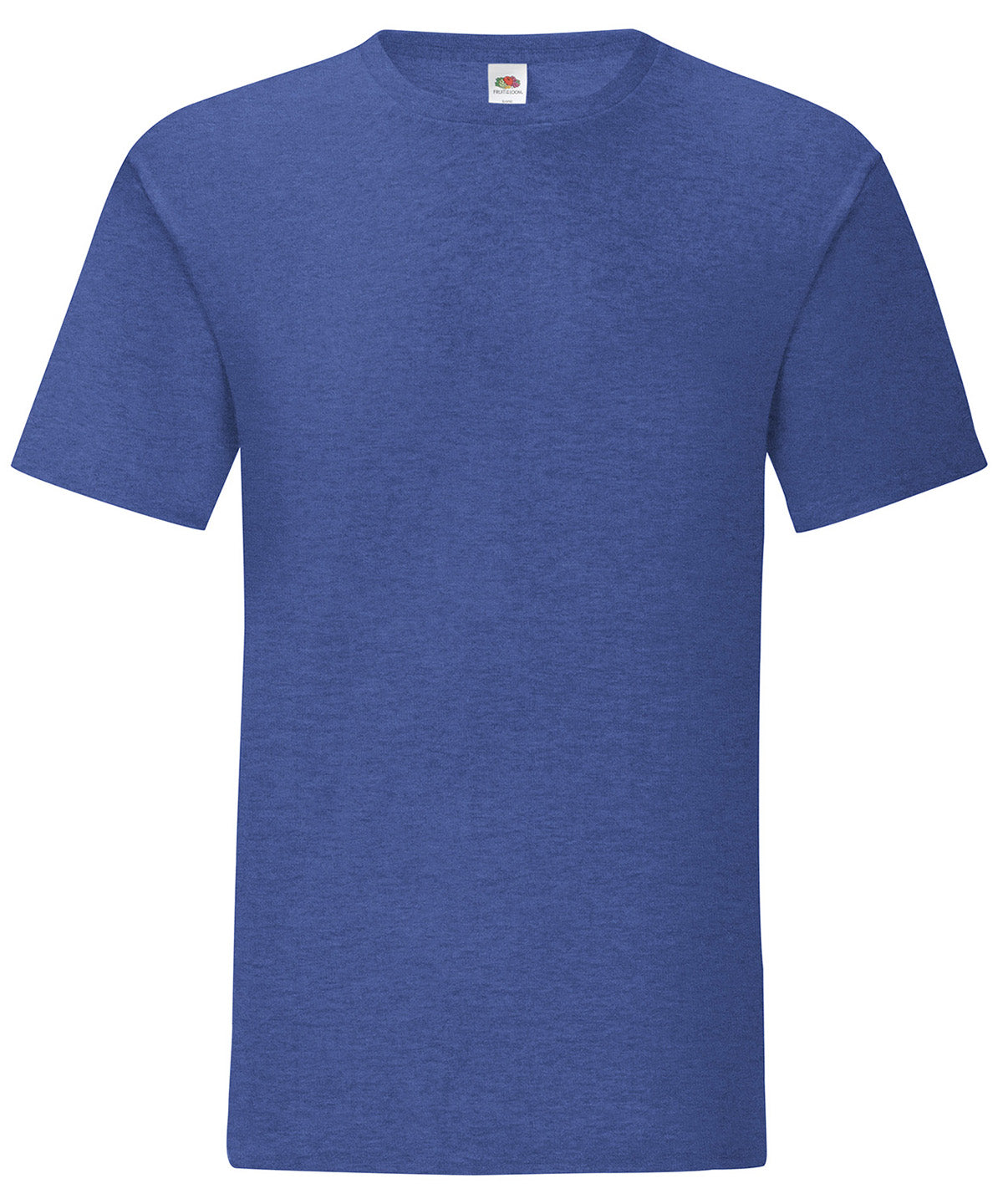 Stuttermabolur Fruit of the Loom SS430 – Heather Royal – 3XL