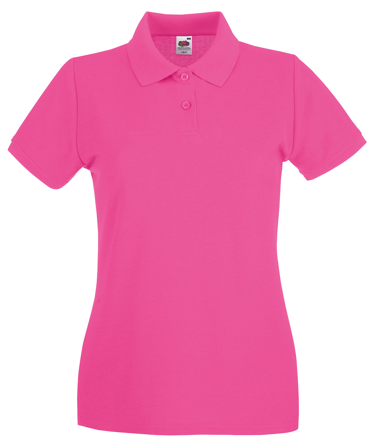 Pólóbolur Fruit of the Loom SS505 – Fuchsia – 2XL
