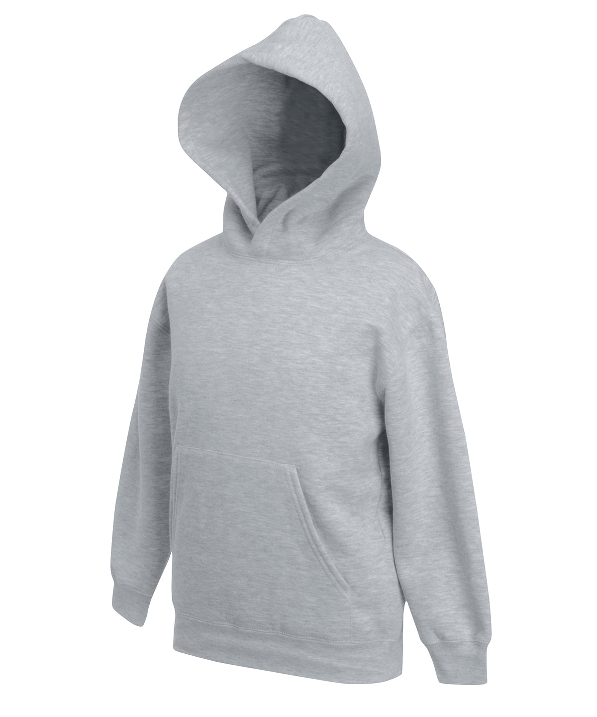 Hettupeysa Fruit of the Loom SS873 – Heather Grey – 14/15 Years