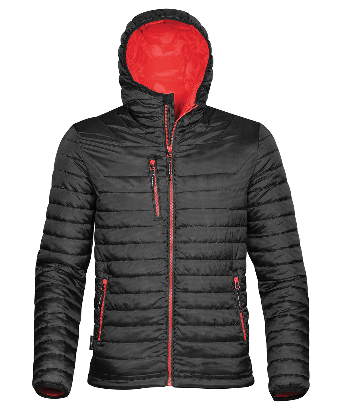 Softshell-jakki Stormtech ST803 – Black/True Red – 2XL
