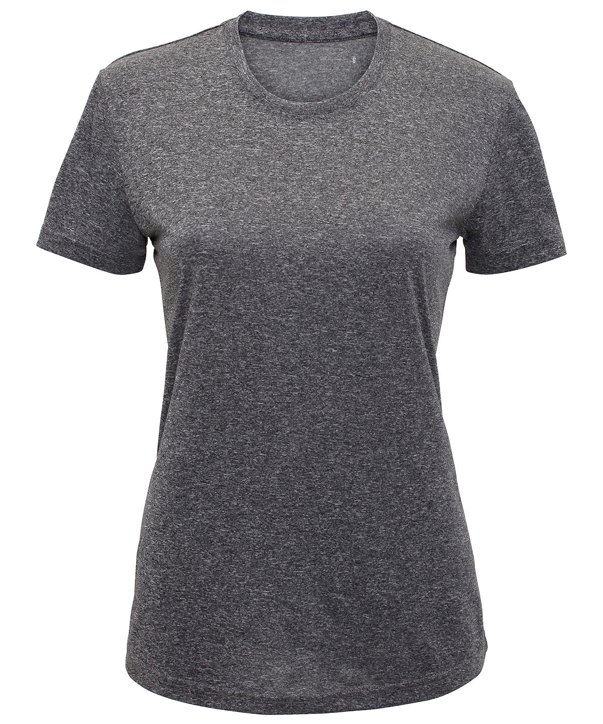 Stuttermabolur TriDri TR020 – Black Melange – 2XL