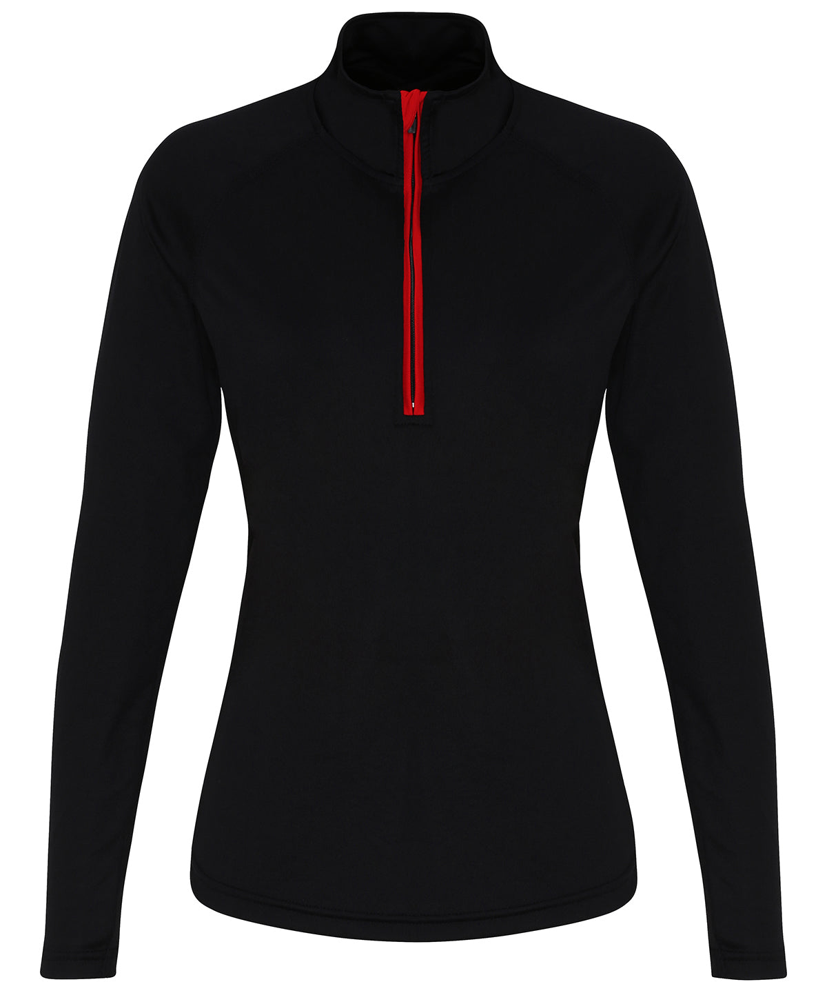Íþróttapeysa TriDri TR120 – Black/Red – XL