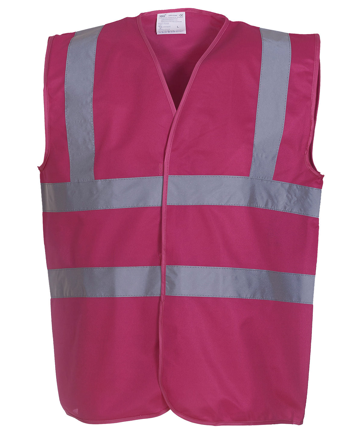 Öryggisvesti Yoko YK001 – Raspberry – 3XL