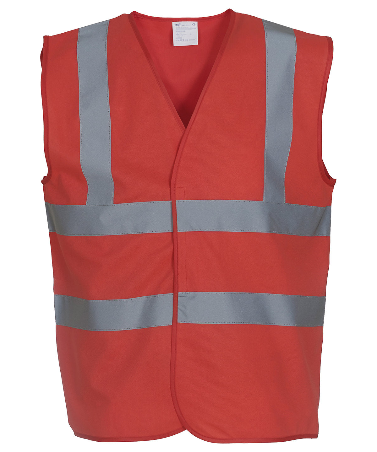 Öryggisvesti Yoko YK001 – Red* – 5XL