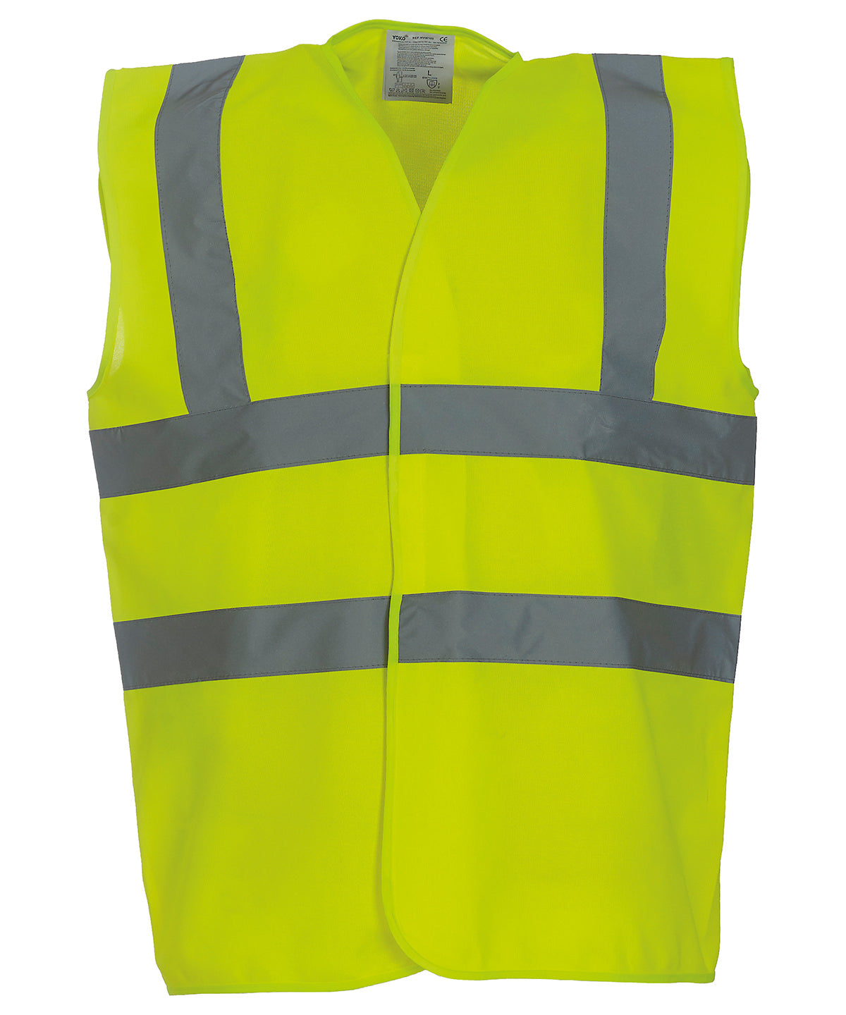 Öryggisvesti Yoko YK001 – Yellow* – 5XL