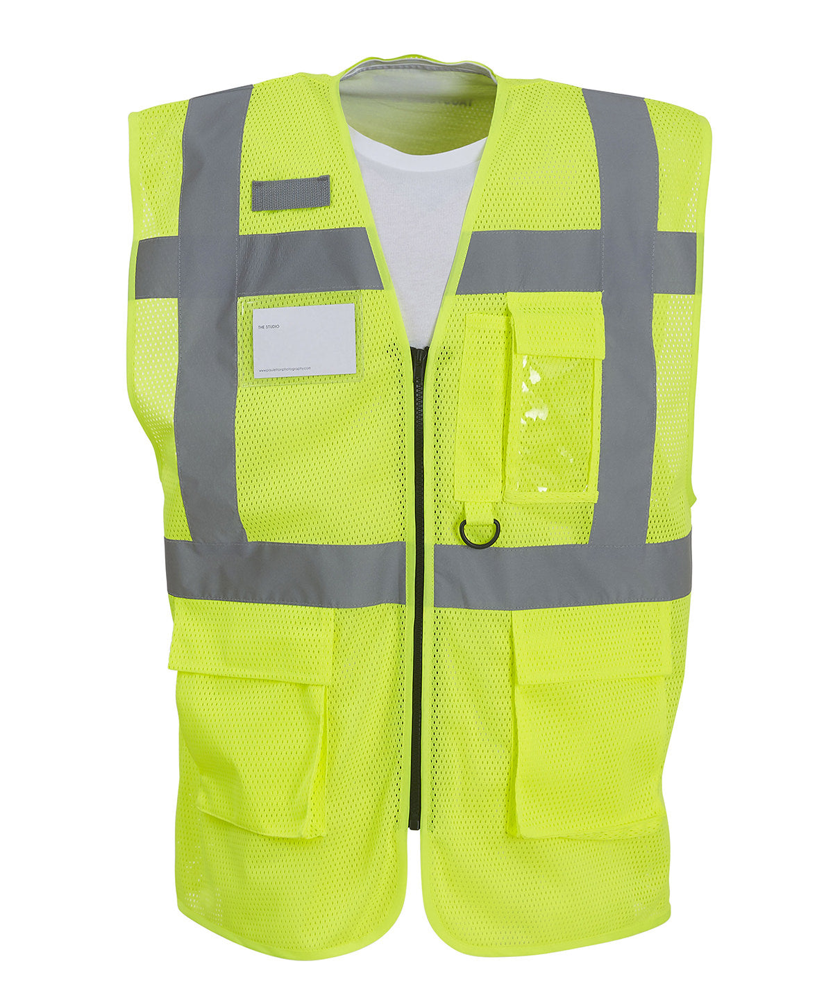 Öryggisvesti Yoko YK015 – Gulur – 3XL