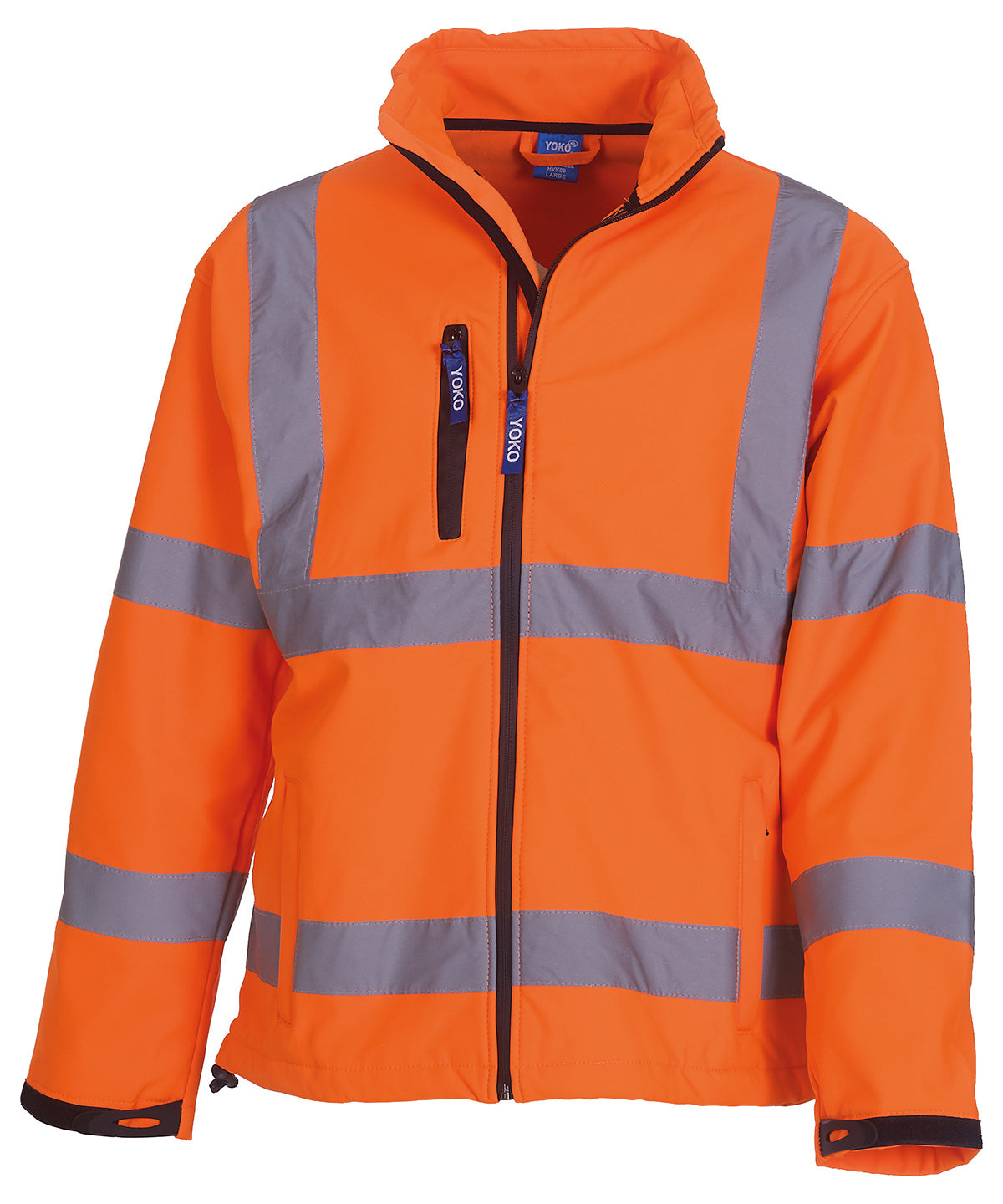 Softshell-jakki Yoko YK040 – Appelsínugulur – 3XL