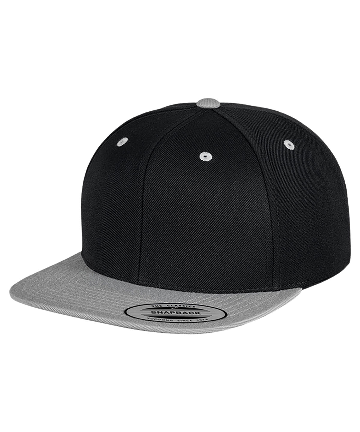 Derhúfa Flexfit by Yupoong YP002 – Black/Silver – One size