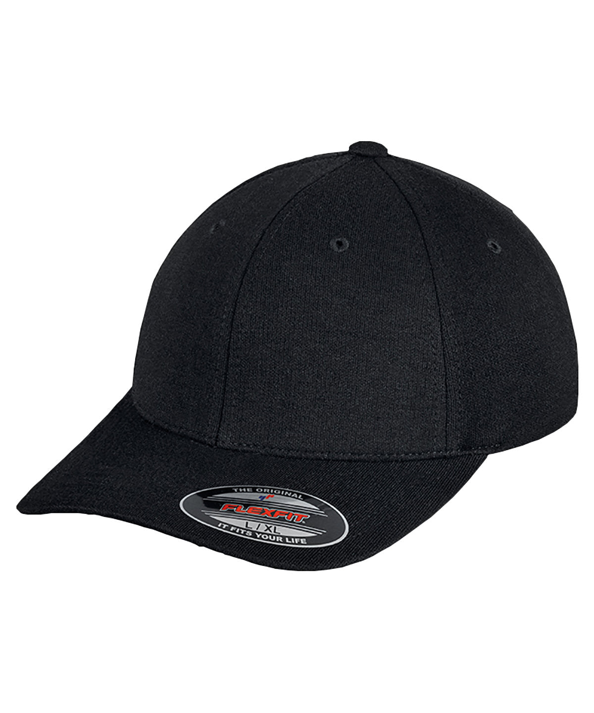 Derhúfa Flexfit by Yupoong YP006 – Svartur – L/XL