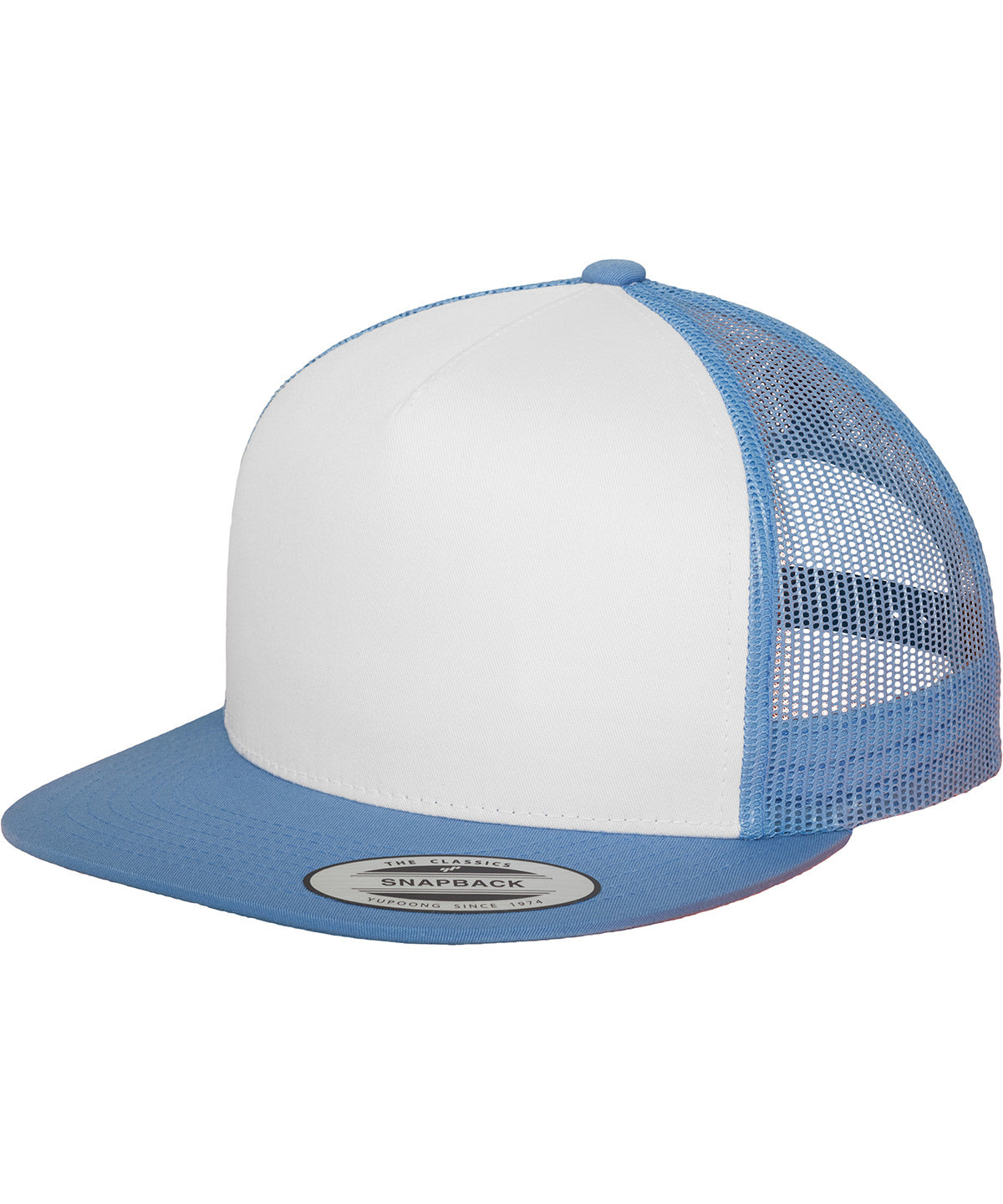 Derhúfa Flexfit by Yupoong YP011 – C.Blue/White/C.Blue – One size