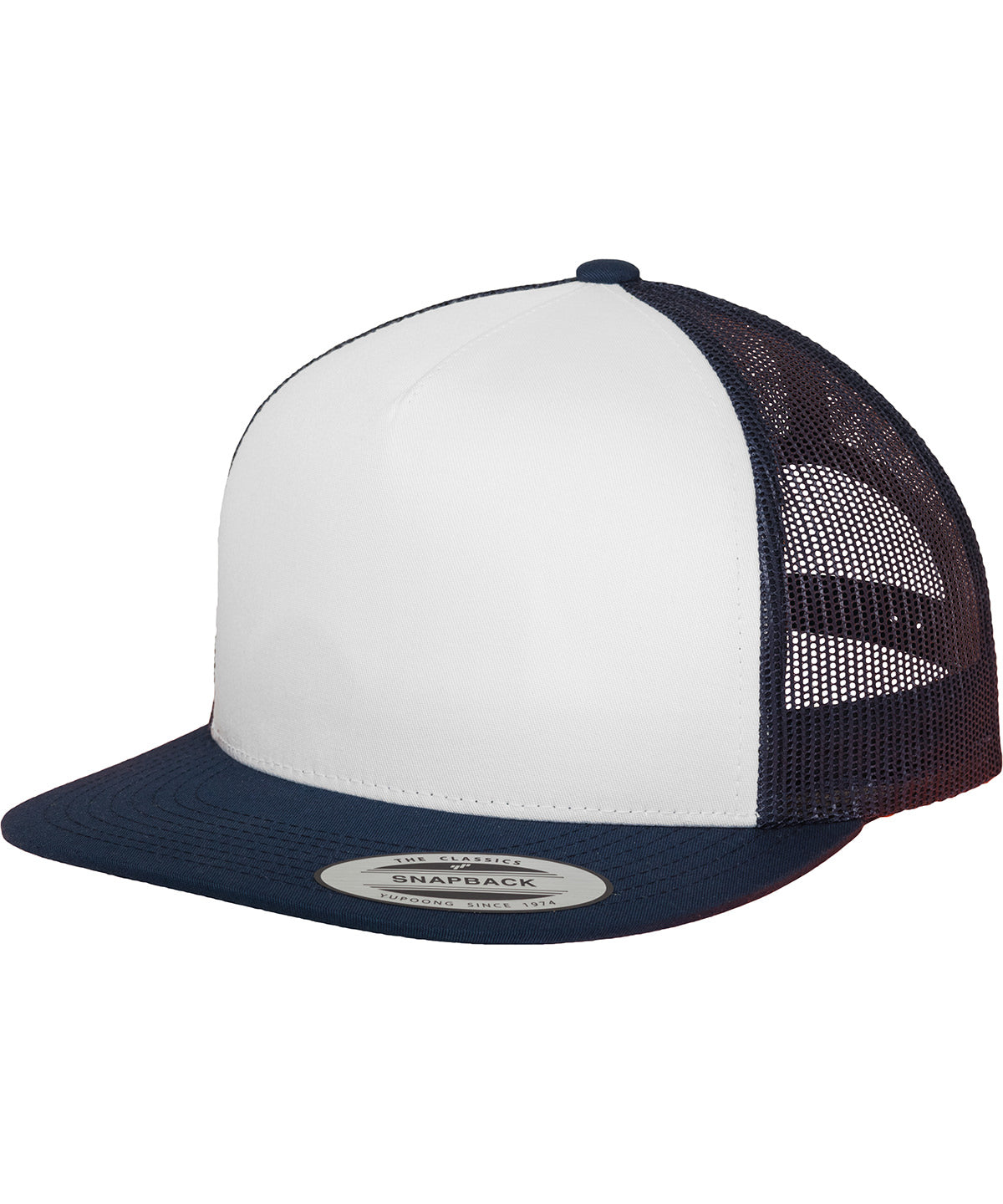 Derhúfa Flexfit by Yupoong YP011 – Navy/White/Navy – One size