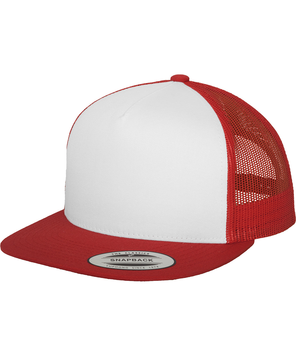 Derhúfa Flexfit by Yupoong YP011 – Red/White/Red – One size