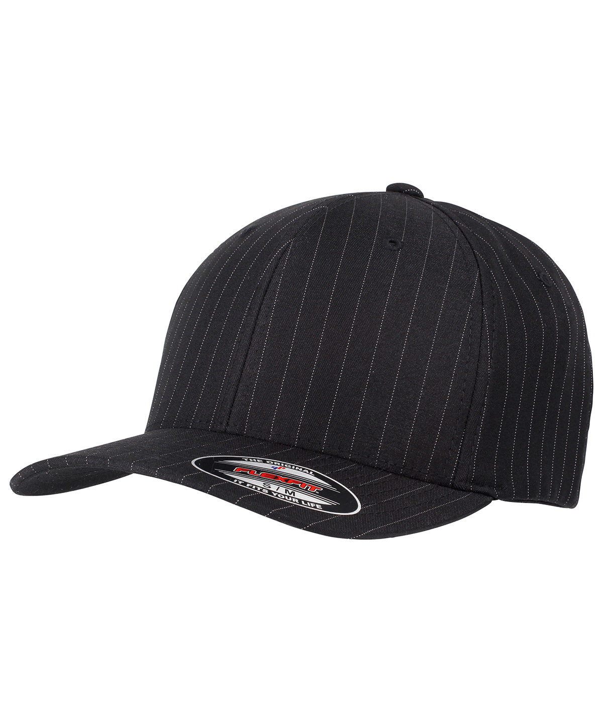 Derhúfa Flexfit by Yupoong YP015 – Black/White – L/XL