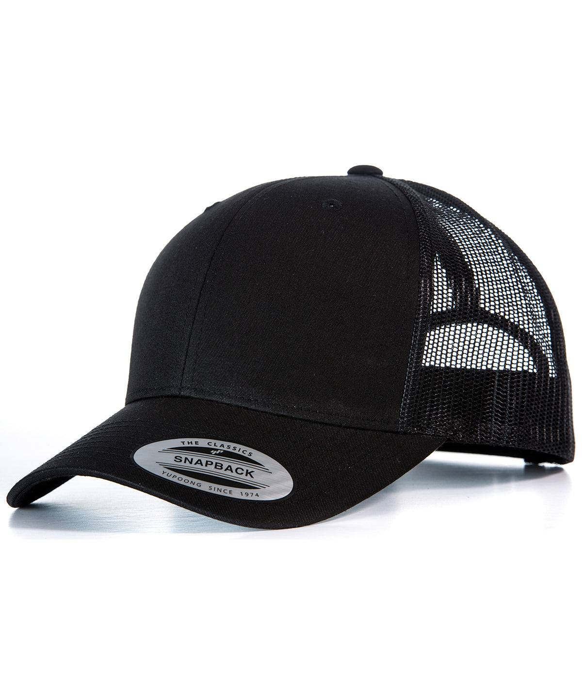 Derhúfa Flexfit by Yupoong YP023 – Black/Black – One size