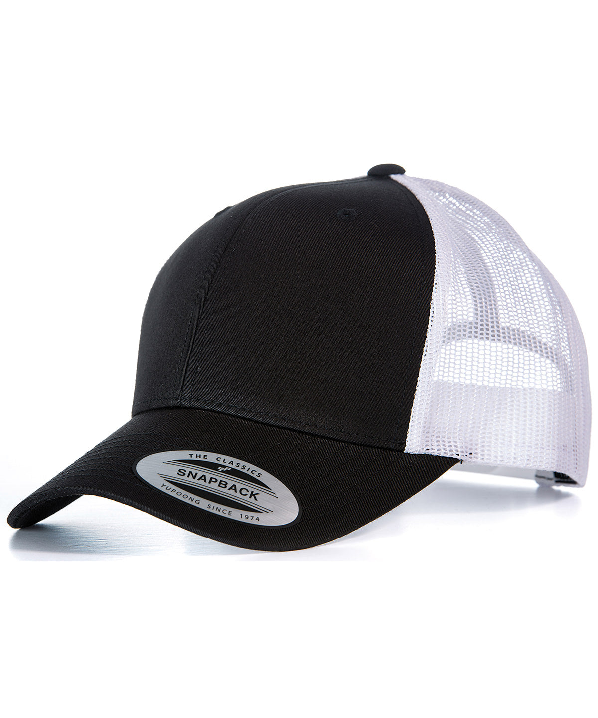 Derhúfa Flexfit by Yupoong YP023 – Black/White – One size