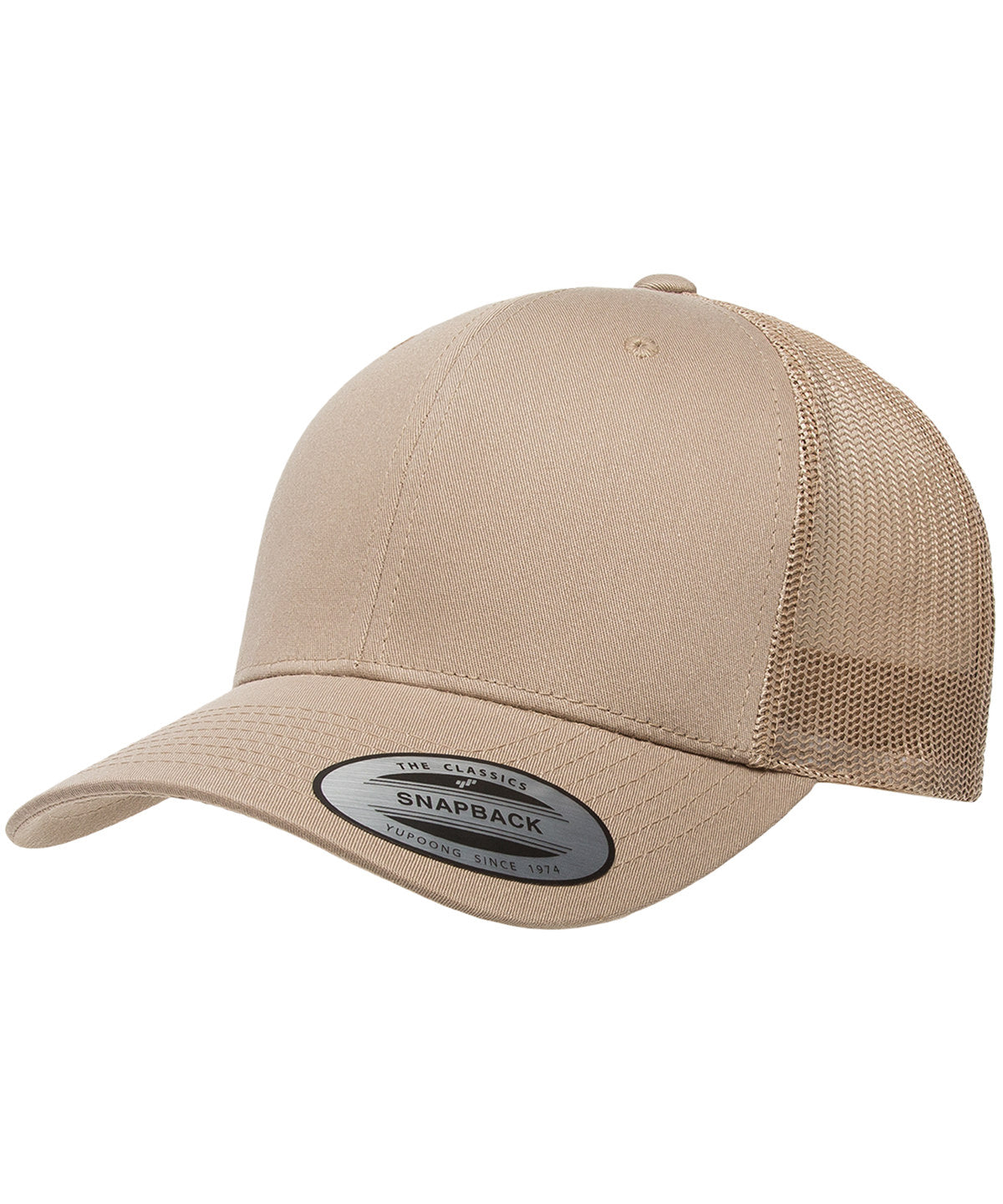 Derhúfa Flexfit by Yupoong YP023 – Khaki/Khaki – One size