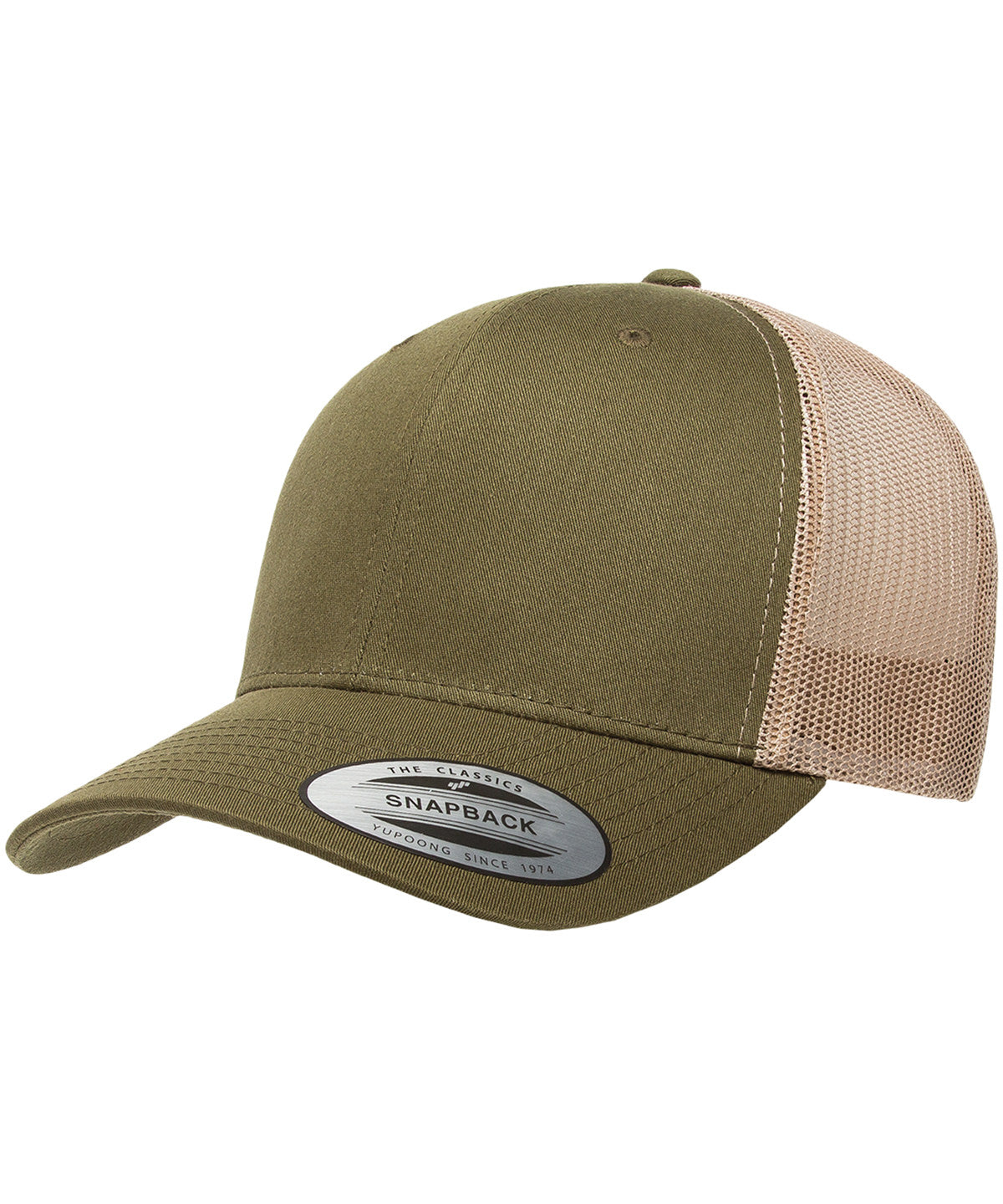 Derhúfa Flexfit by Yupoong YP023 – Moss/Khaki – One size