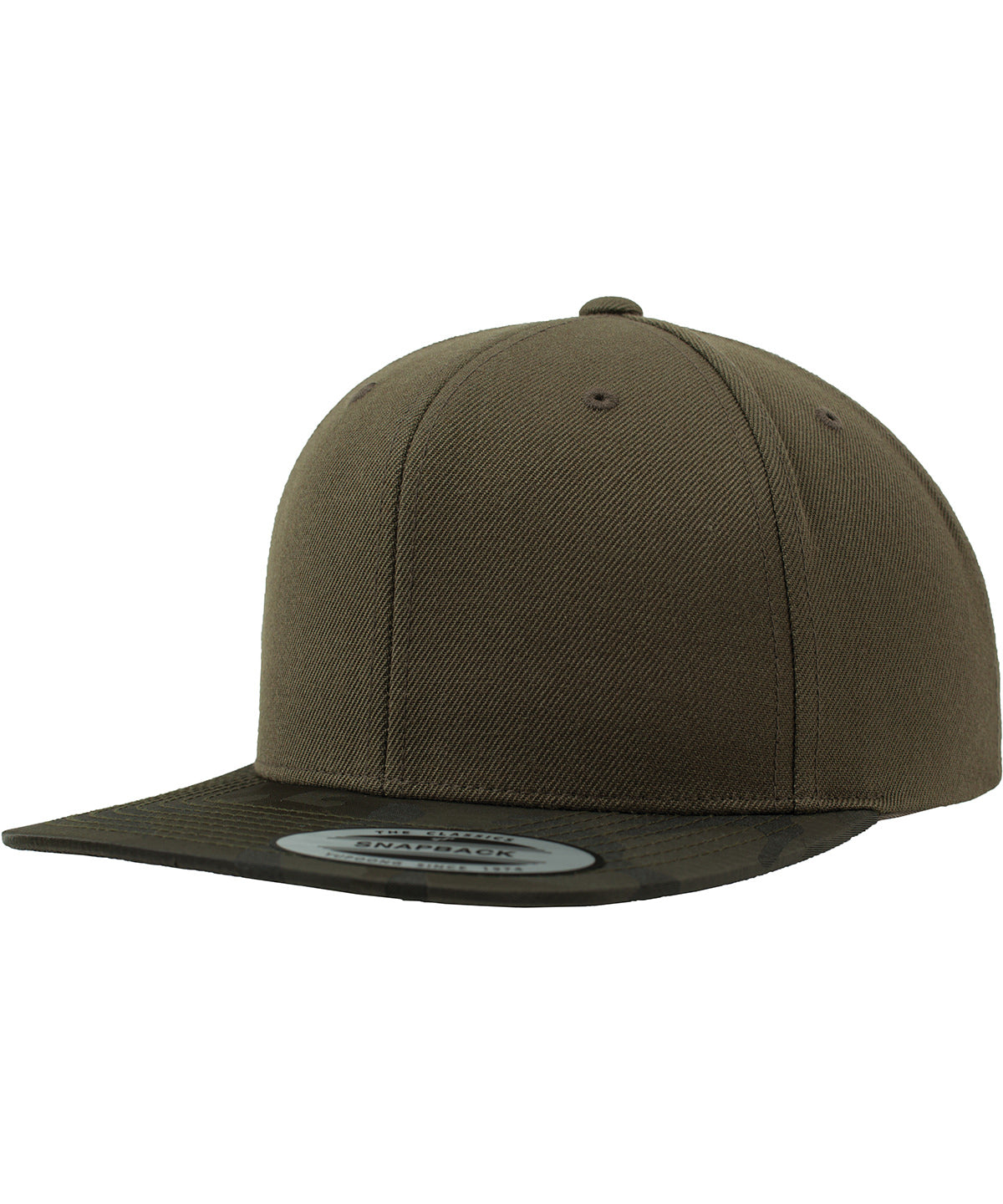Derhúfa Flexfit by Yupoong YP025 – Olive Camo – One size