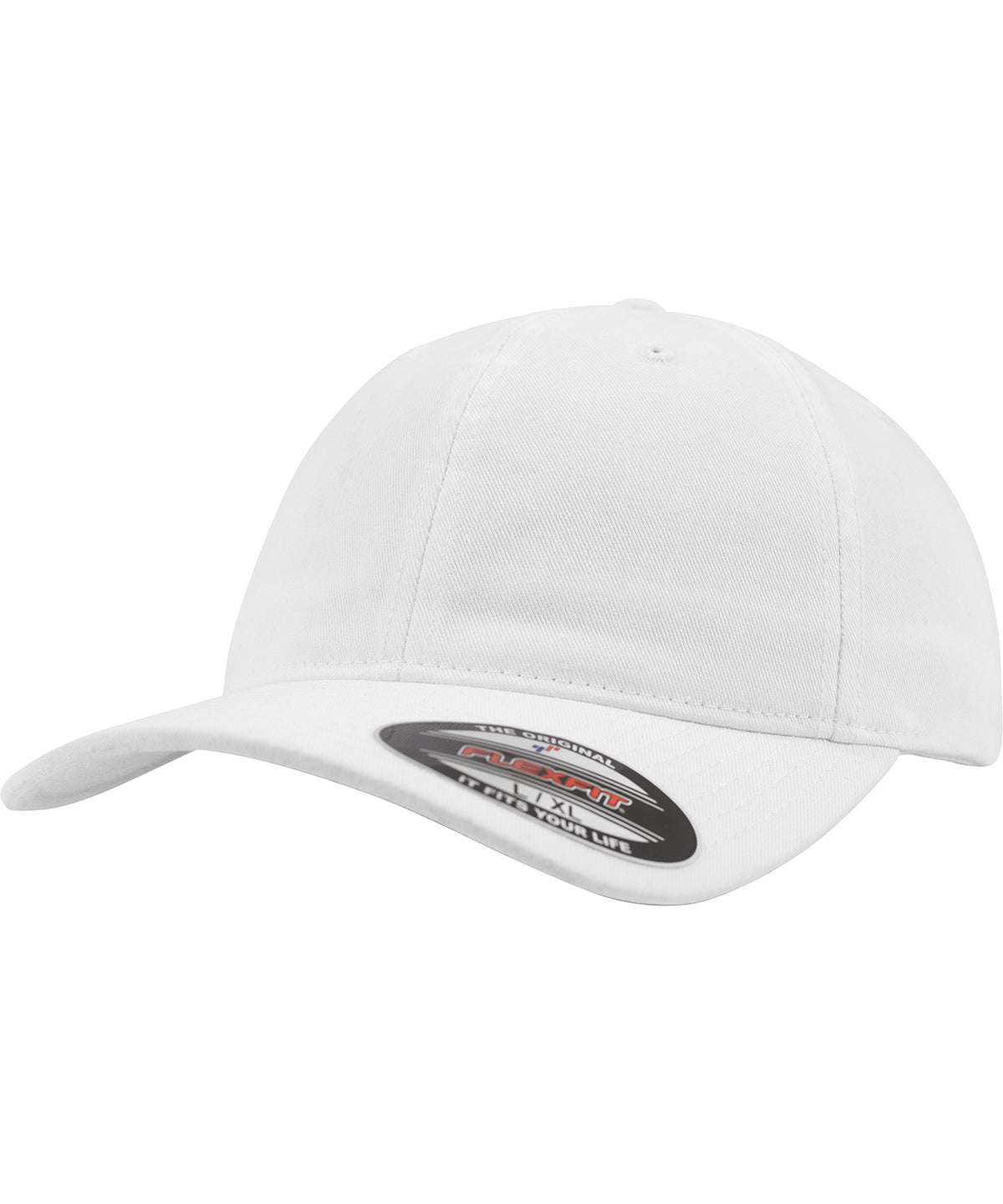 Derhúfa Flexfit by Yupoong YP027 – Hvítur – L/XL