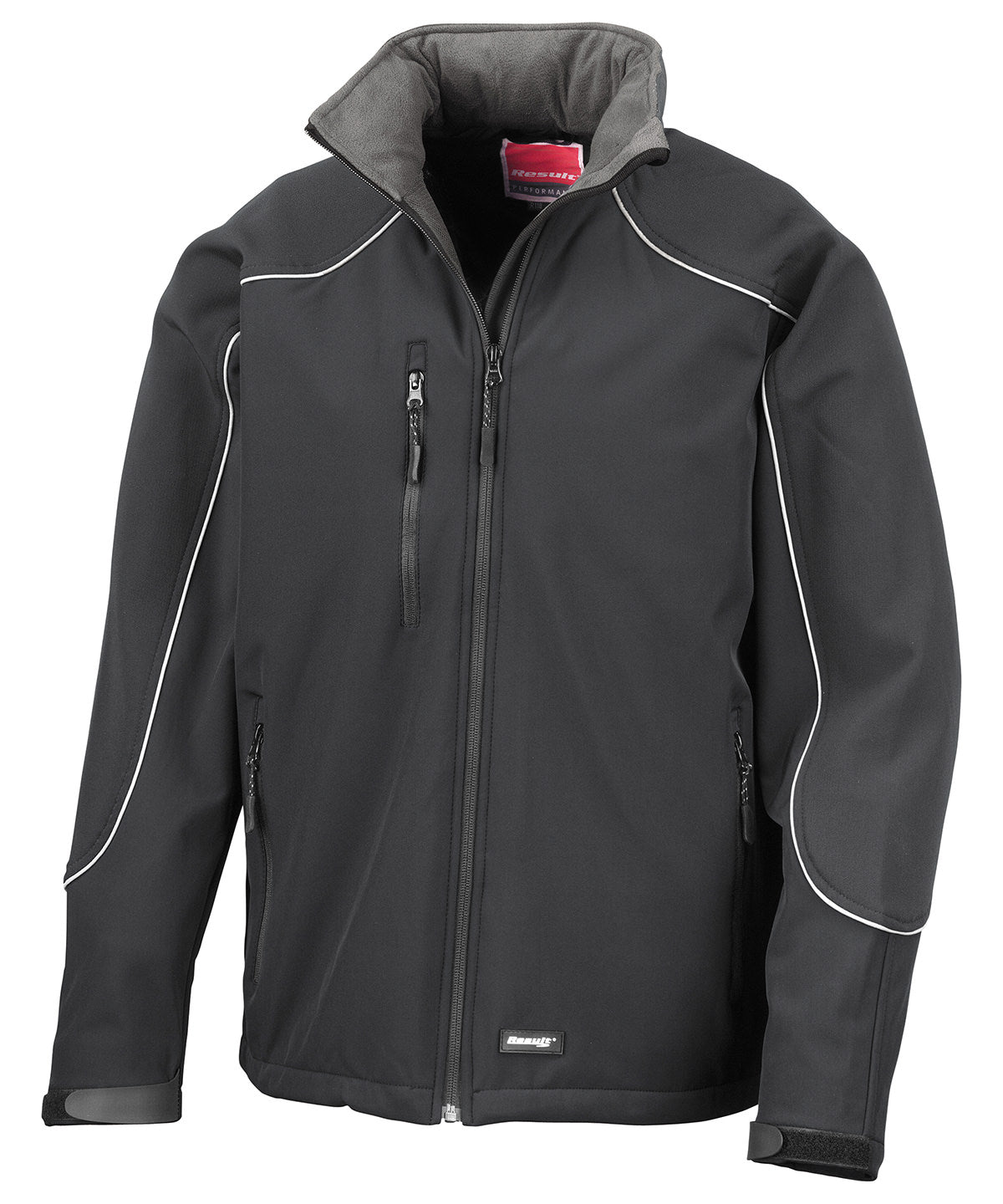 Softshell-jakki Result Workguard R118A – Svartur – 3XL