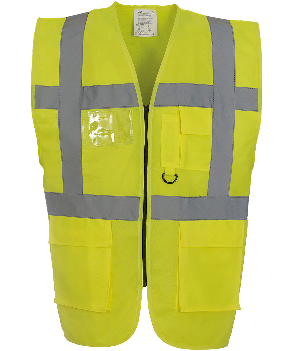 Öryggisvesti Yoko YK002 – Yellow* – 5XL