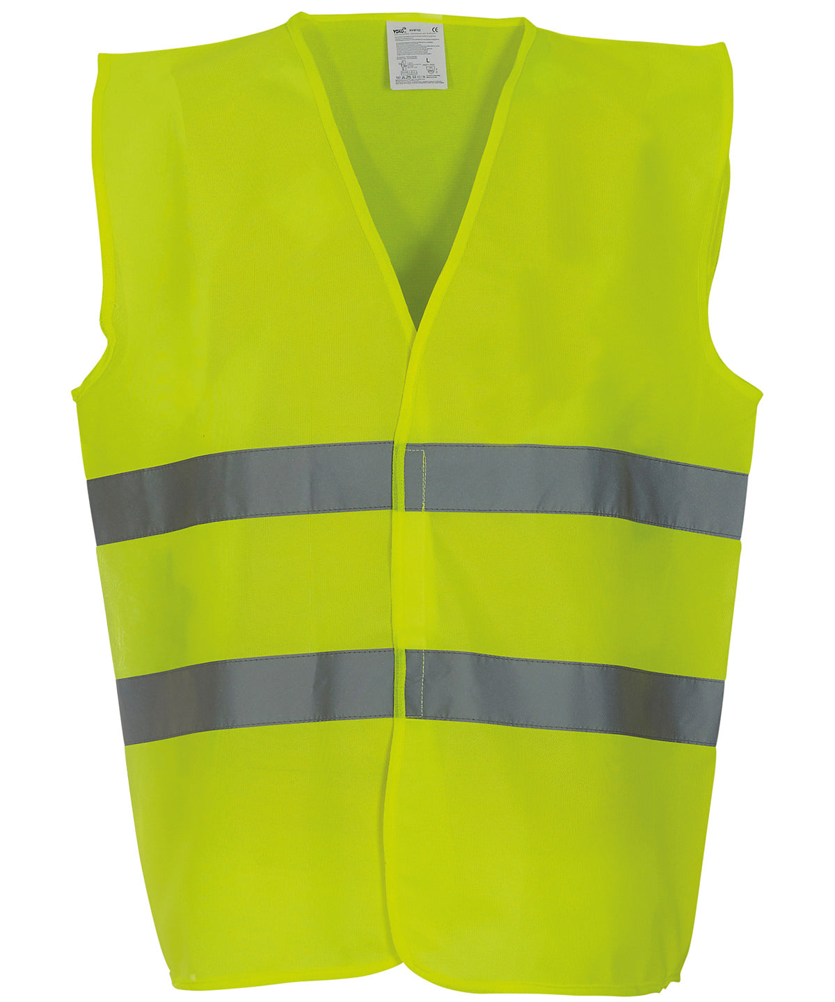 Öryggisvesti Yoko YK003 – Gulur – 3XL