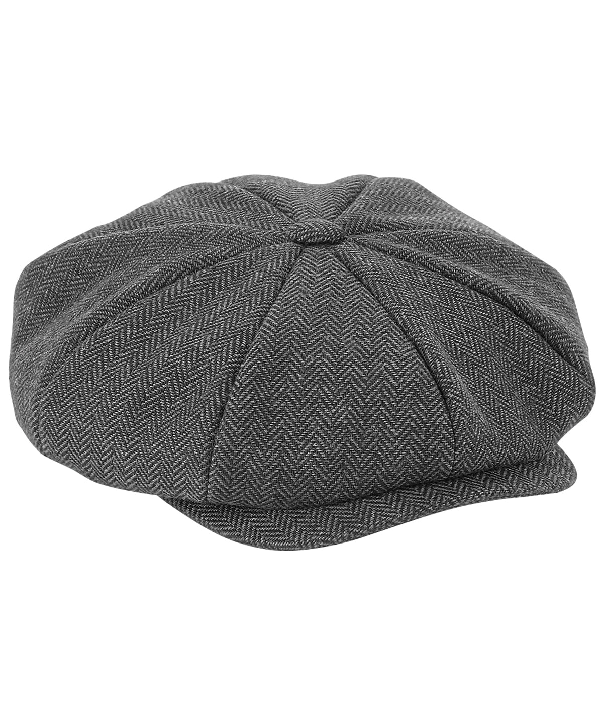Derhúfa Beechfield BC628 – Charcoal Herringbone – L/XL