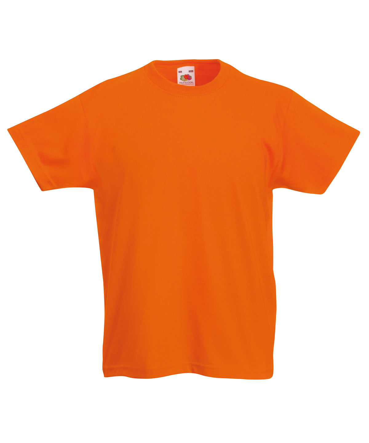 Stuttermabolur Fruit of the Loom SS088 – Appelsínugulur – 14/15 Years