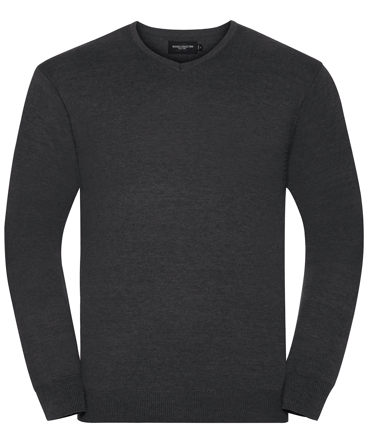 Prjónapeysa Russell Athletic Collection J710M – Charcoal Marl – 4XL