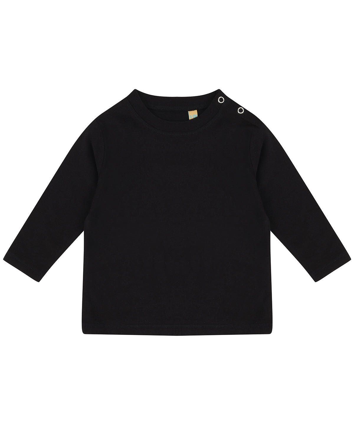 Stuttermabolur Larkwood LW21T – Svartur – 24/36 Months
