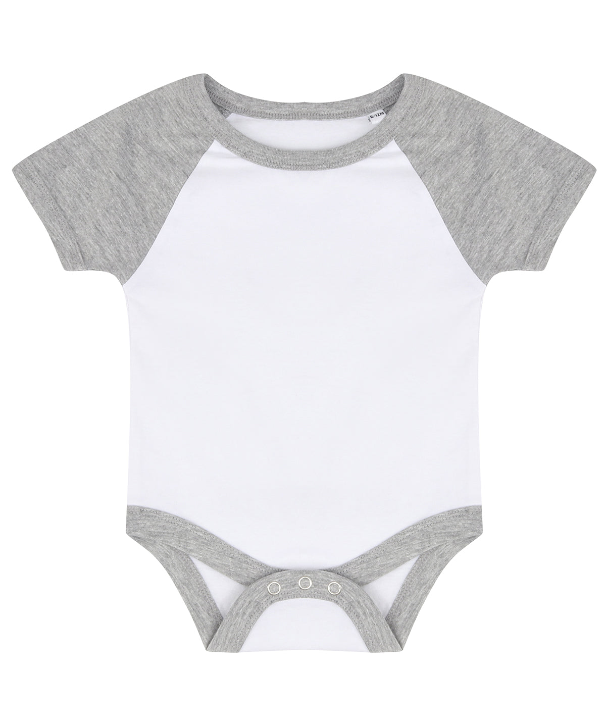 Samfella Larkwood LW502 – White/Heather Grey – 12/18 Months
