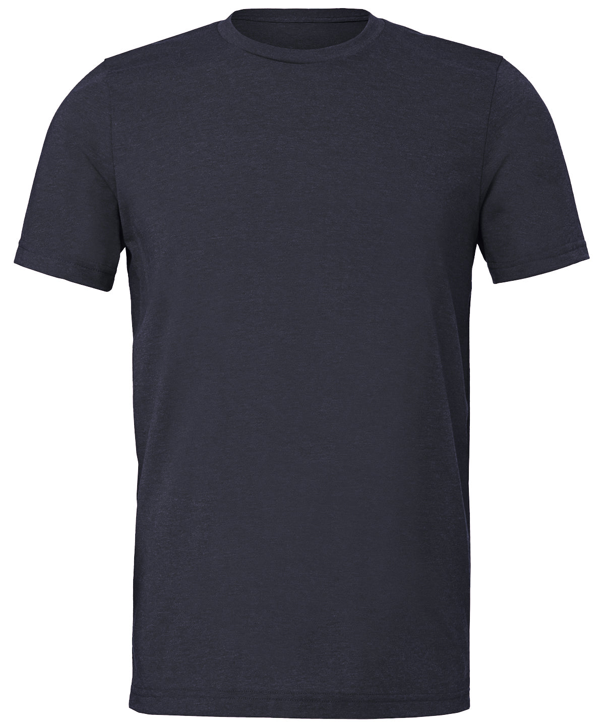 Stuttermabolur Bella Canvas CV011 – Heather Navy – 2XL