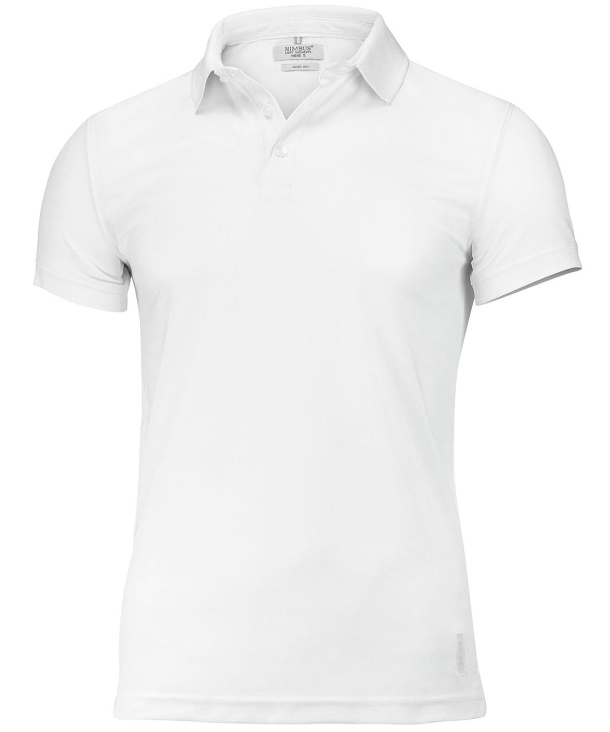 Pólóbolur Nimbus NB86M – Hvítur – 4XL