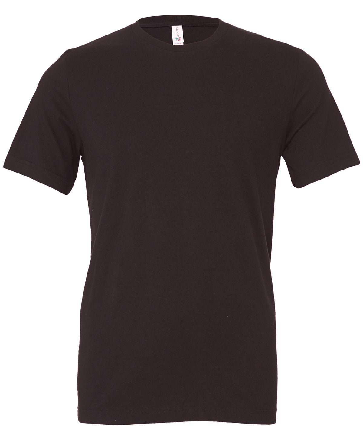 Stuttermabolur Bella Canvas CV001 – Dökkgrár – 2XL