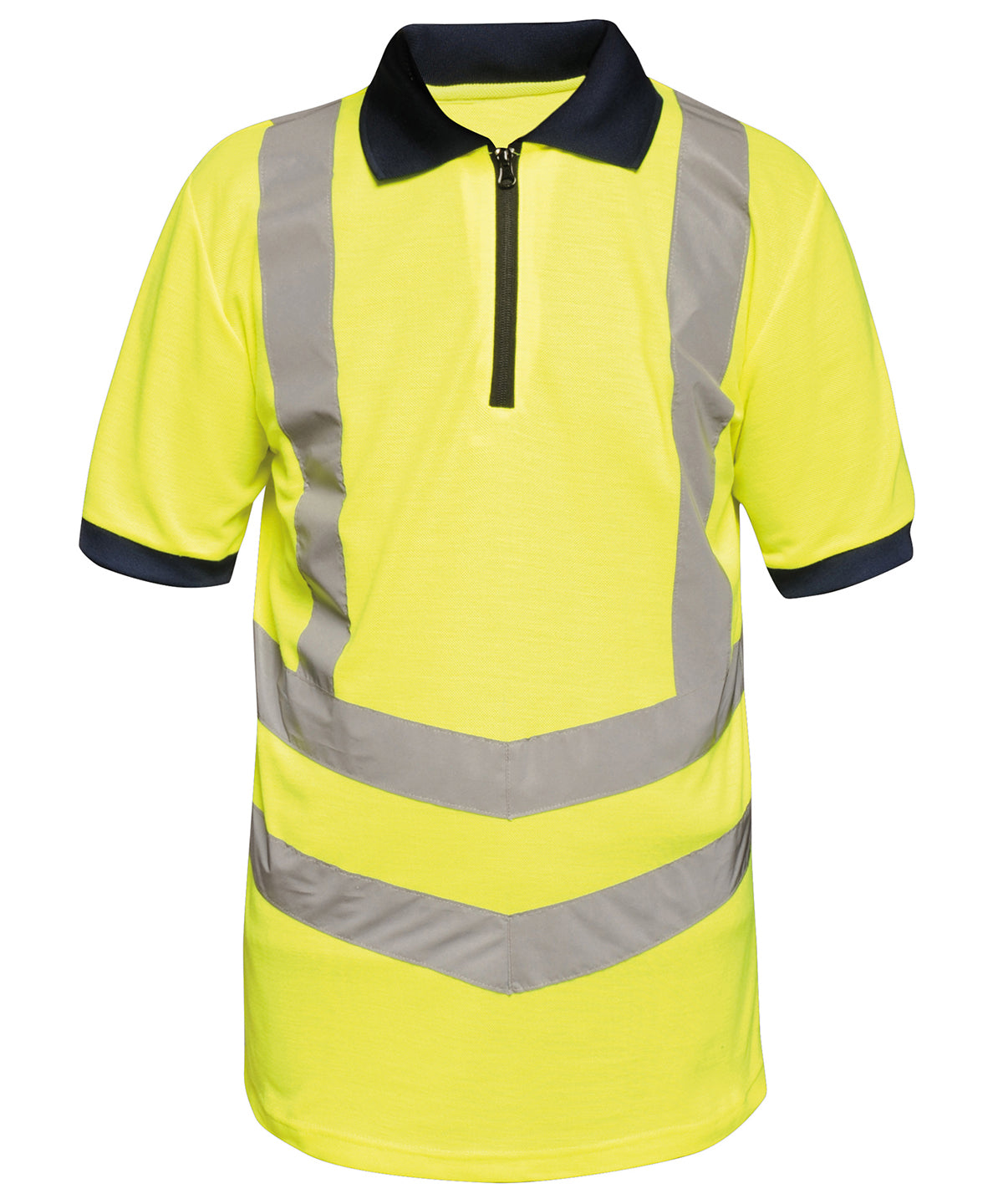 Pólóbolur Regatta High Visibility RG389 – Yellow/Navy – 2XL