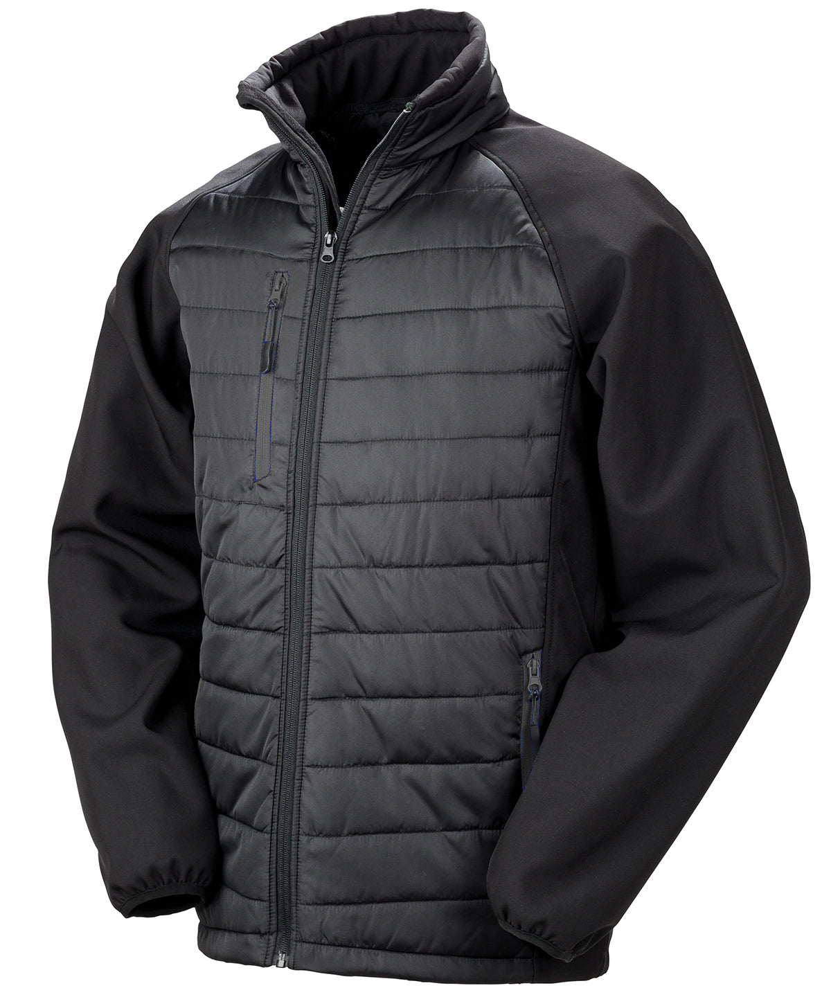 Softshell-jakki Result Recycled R237X – Black/Black – 4XL