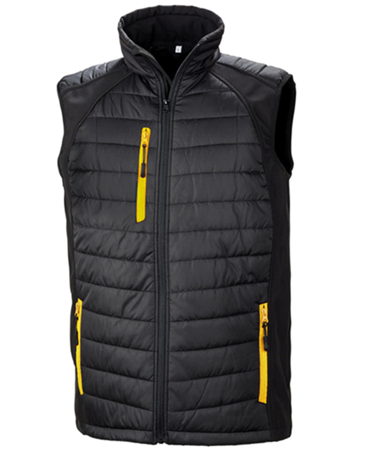 Vesti Result Recycled R238X – Black/Yellow – 4XL