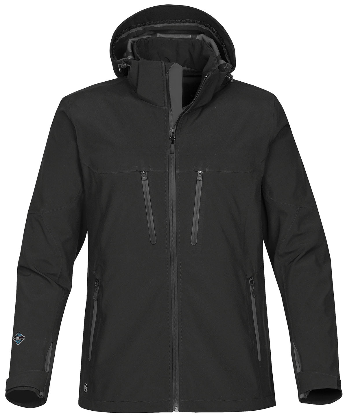 Softshell-jakki Stormtech ST011 – Black/Carbon* – 3XL