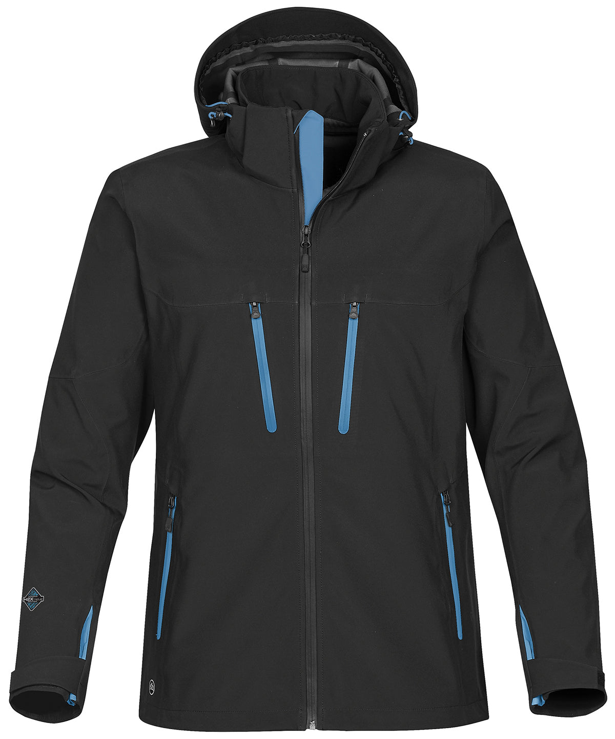 Softshell-jakki Stormtech ST011 – Black/Electric* – 3XL
