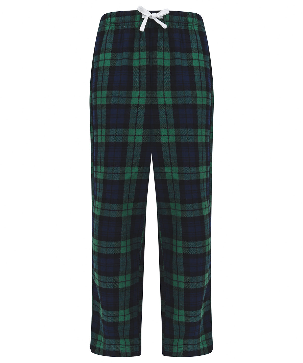 Þægindabuxur SF SM083 – Navy/Green Check – 13 Years