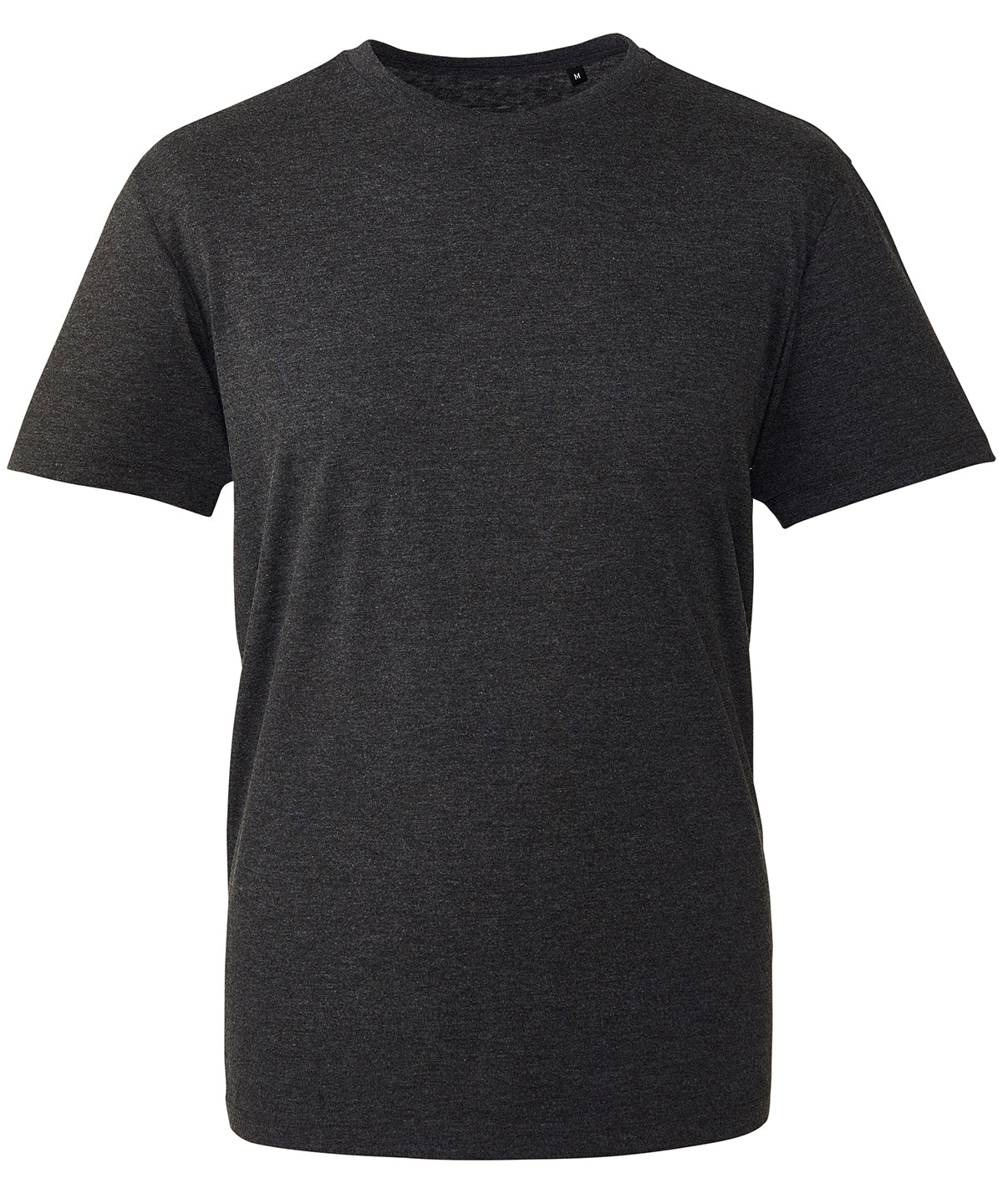 Stuttermabolur Anthem AM010 – Black Marl – 6XL